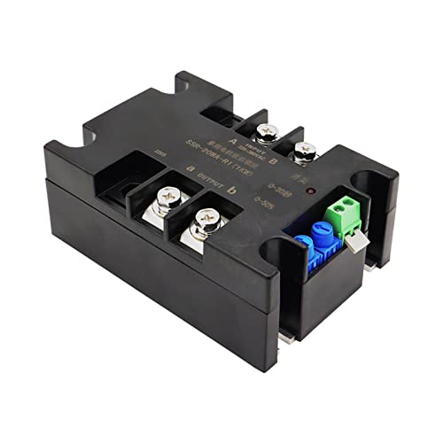 Motor soft Starter 220V Single-Phase Intelligent Motor Soft Starter Simple Wiring Soft Start Module Soft Start 50-60HZ Compatible 2/4/6/8KW For Water Pump, Fan, Navigation Vehicle, Ordinary Etc miniatura 5