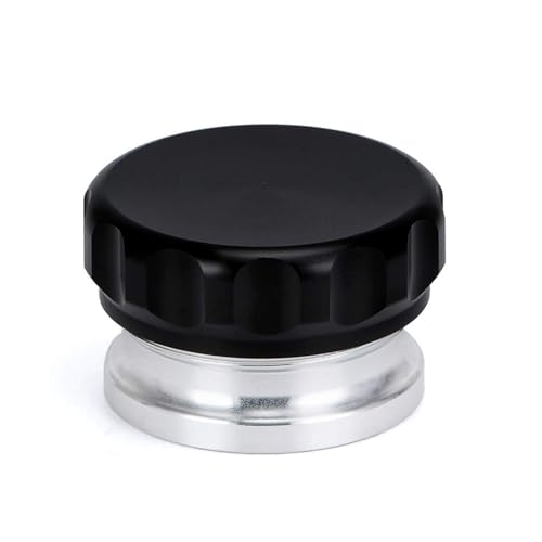 WZP OD 2/50.8mm Oil Filler Cap Aluminum Alloy Weld Billet On Filler Neck Cap Oil Universal Replacement for Oil Fuel Water Tank (Black)