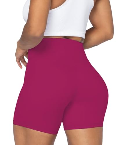 Image of Sunzel No Front Seam High Waist Biker Shorts for Women, Squat Proof Yoga Workout Gym Bike Shorts | 3, 5 Or 8-Inch Inseam, High Waisted, Tummy Control, No Front Seam, Buttery Soft, Compression Fit, Squat Proof