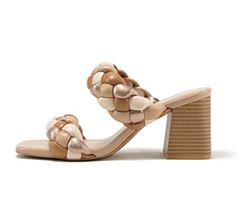 Soda BUGGY ~ Women Double Braided Straps Casual Open Square