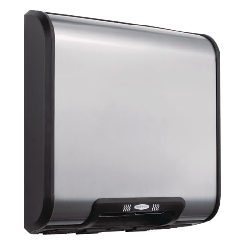 Bobrick B-7128 115V QuietDry, TrimDry ADA Surface-Mounted Automatic Heated Hand Dryer, 115 V
