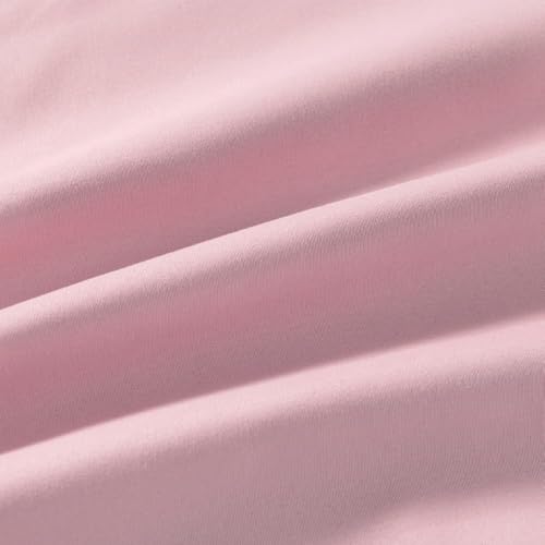 Image of Body Pillow Pillowcase with Zipper 1 piece,Pink,20 inchx54 inch