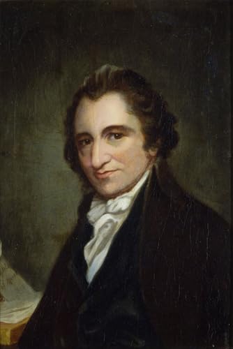 Peinture murale portrait de Paine George Romney pour grand salon