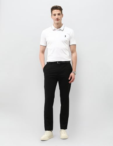 Image of U.s.Polo Association Men's Solid Regular fit Polo Shirt