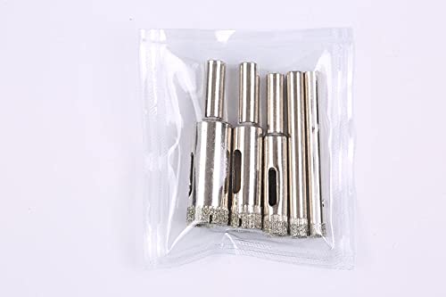 Juego de 10 brocas diamantadas para vidrio 4-12 mm miniatura 1