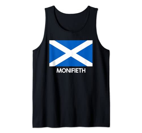 Monifieth Scotland Scottish Flag Banner O Scotland Tank Top