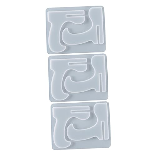 Operitacx 15stücke Silikonformen Für Handyhalter Wiederverwendbare Gießformen Kreative Bastelideen Für Kunstwerke Und Fotoständer Für Home- -projekte