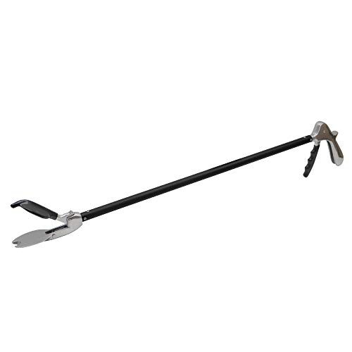 Zikimed Snake Tongs Reptile Grabber Catcher Wide JAW Handling Tool, 36"