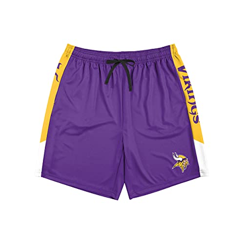Image of FOCO NFL Mens NFL Team Logo Side Stripe Training Shorts
