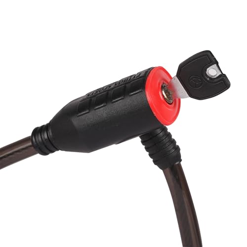 Image of Link Multipurpose Cable Lock 100 CM Length for Cycles, Bikes, Helmets or Scooters Assorted Colour | 2 Keys | 1 Lock | CL-02 (Pack of 1)