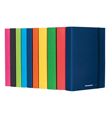 Cartelle con Elastico Memotak Basic Dorso 3 - Confezione da 10 - Azzurro