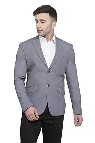 Image of WINTAGE Men's Polyester Cotton Festive and Casual Blazer Coat Jacket