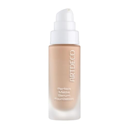 ARTDECO Perfect Matte Serum Foundation - Langanhaltende, pflegende Foundation mit seidig mattem Finish - 1 x 20 ml