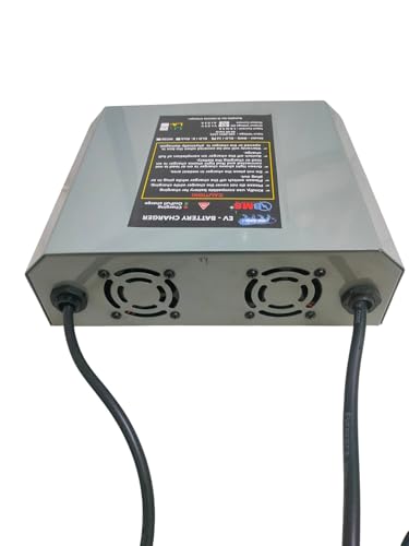 Image of Lithium Battery Charger 48 Volt to 84 Volt 6 amper with Digital dispaly auto cutpff for E-scooty E-rikshwa (84 Volt Cutoff 10 amper)