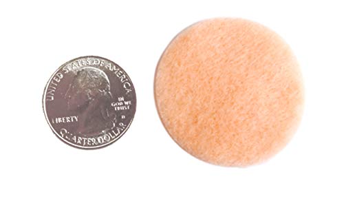Image of Playfully Ever After Peach Craft Felt Circles (1.5 Inch - 94pc)