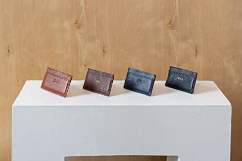 Slim Leather Card Wallet. Personalized Card Case. Monogram Card Holder. Credit Card Wallet. Custom Leather Card Holder. Handmade Leather Gift. For Men & Women. Gift Card Holder. Business Card. #TOP3