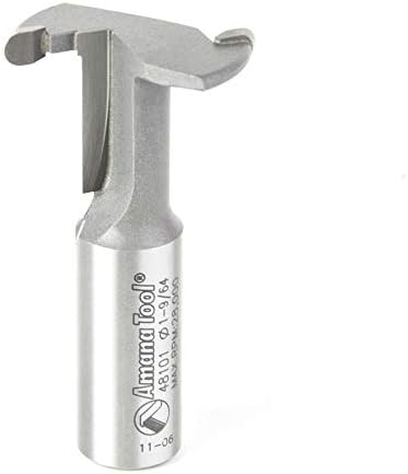 Amana Tool - 48101 Carbide Tipped AMEROCK Hinge 1-1/8 Dia x 21/32 x 1/2" Shank