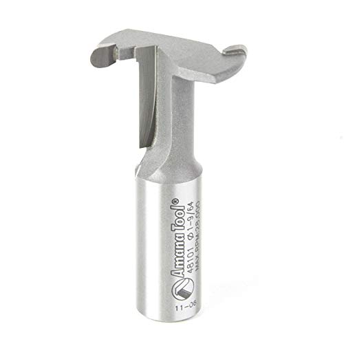 Amana Tool - 48101 Carbide Tipped AMEROCK Hinge 1-1/8 Dia x 21/32 x 1/2" Shank