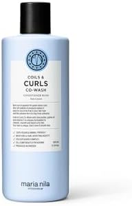 Maria Nila Coils & Curls, For Curly & Wavy Hair, Jojoba oil to Stay Hydrated while Washing, Shea butter for Curl Enhancement, 100% Vegan