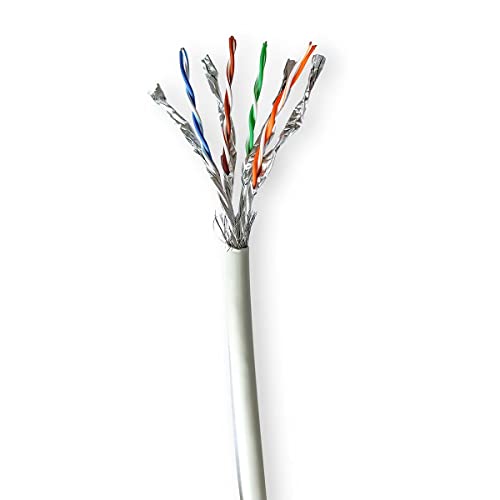 Câble réseau CAT7 S/FTP Nedis en cuivre nu pour un réseau domestique fluide et performant