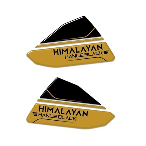 Sticker de réservoir Himalayan 450 noir pour vos aventures et voyages moto