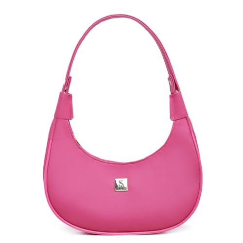 Santucci, Bolsa Meia Lua Feminina Tote De Ombro Pequena Sofisticada