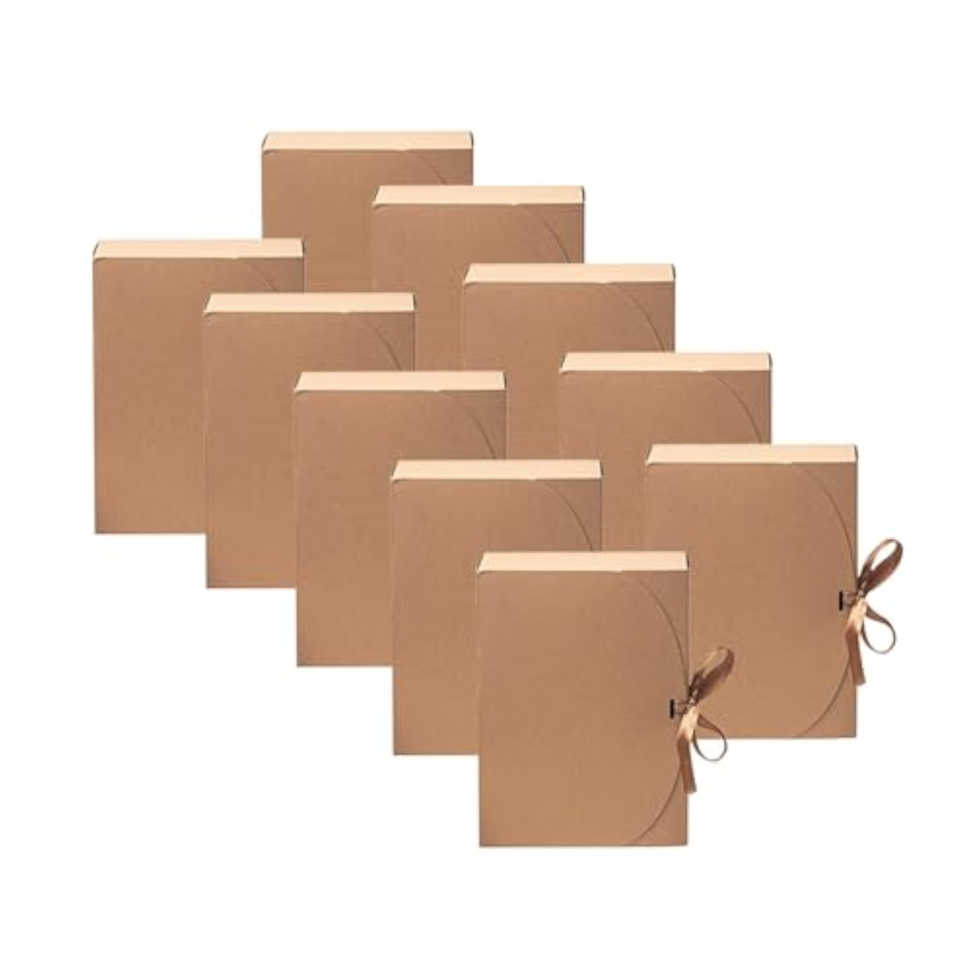 10x Gift Boxes with Lids, Portable
