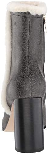 Joie Women's Lorring Shearling Ankle Boot, Black, 7.5 Medium US | Image 2