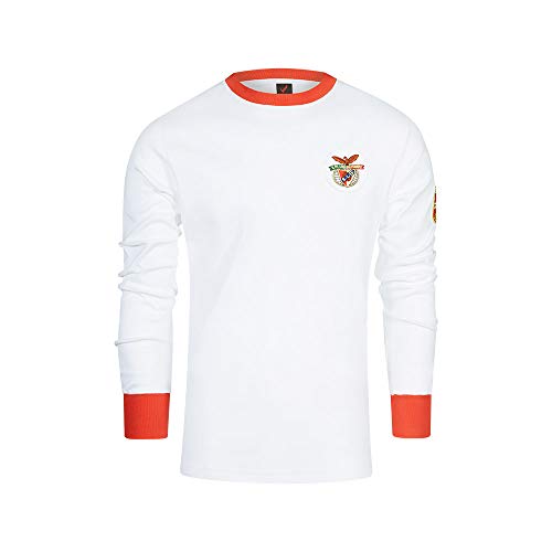 Benfica Eusébio Ballon d'Or White Jersey 1965 Long...