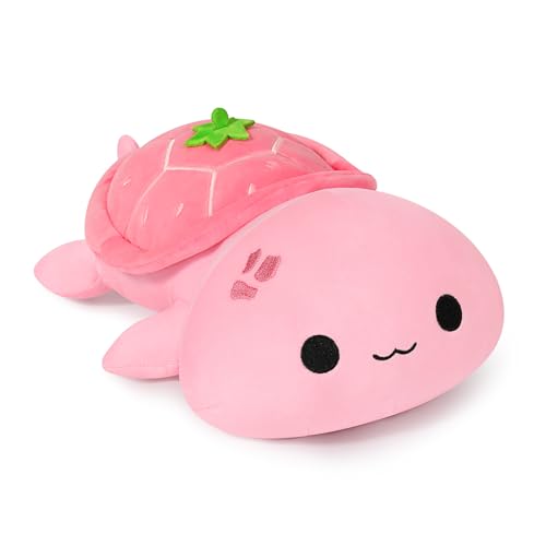 shownicer Peluche de tortuga de peluche Kawaii, tortuga de peluche, cojín de peluche, regalo para niños y niñas de 12 años (rosa, 30 cm) shownicer Peluche de tortuga de peluche Kawaii, tortuga de peluche, cojín de peluche, regalo para niños y niñas de 12 años (rosa, 30 cm)