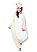 Produktbild Generique - Farbenfrohes Einhorn Kigurumi-Kostüm für Erwachsene bunt M / L