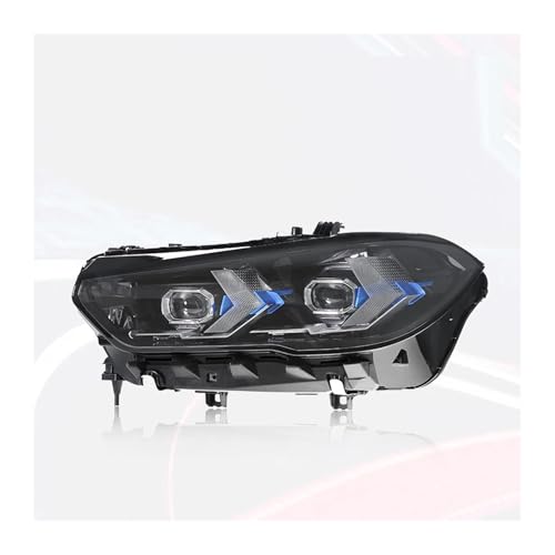 Faros delanteros BMW X5 G05 2019-2022 con luz diurna led y lente dirección 2