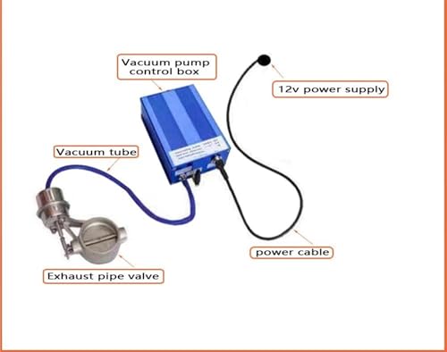 Tuyau d'échappement universel à valve variable et télécommande sans fil - 4