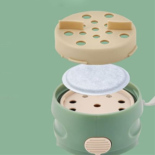 Dispensador de agua para perros portátil con compartimento para comida 7