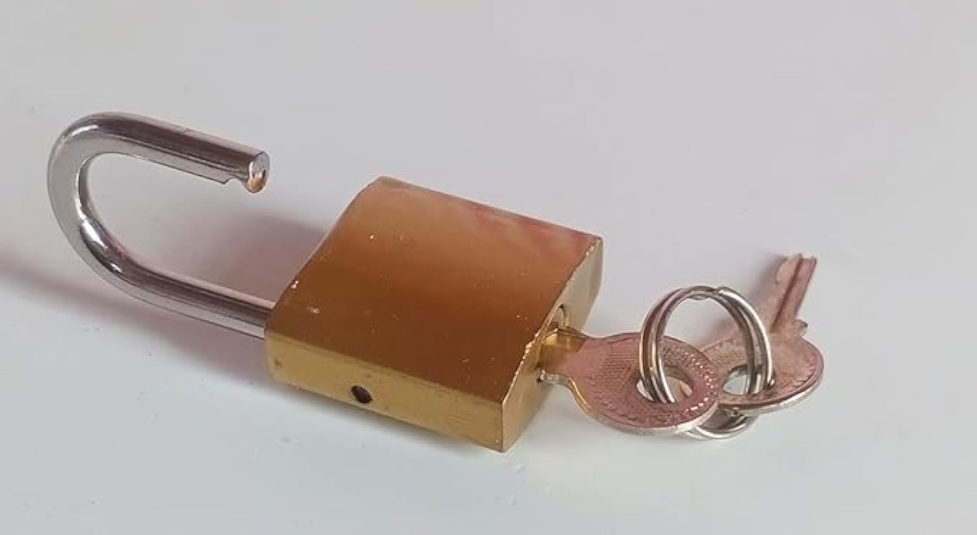 Golden Iron Padlock 3 Pcs Set 25mm