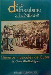 Paperback De Lo Afrocubano a La Salsa: Generos Musicales De Cuba Book