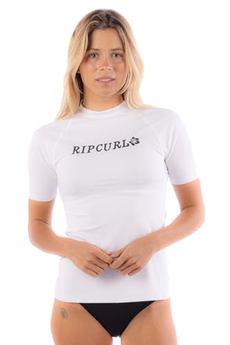 Rip Curl Lycra Femme Ă Manches Courtes avec Protection Solaire UPF 50+