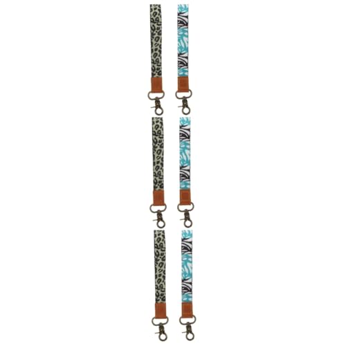 Bracelet floral avec pendentifs NUOBESTY et lanières de téléphone antichute