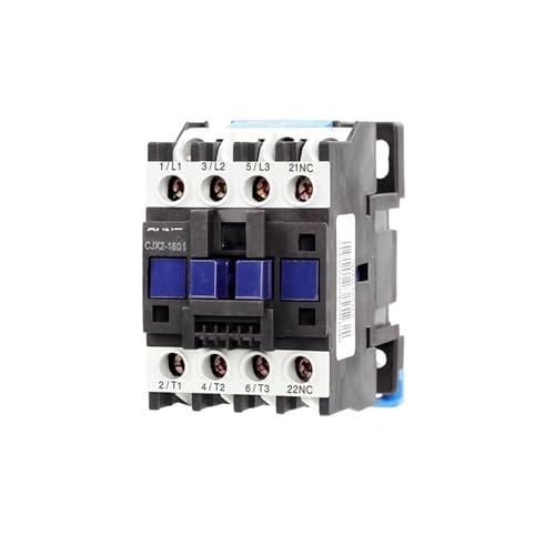 Contacteur de puissance CJX2-1801 18A relais de commande 220V pour moteur monophasé