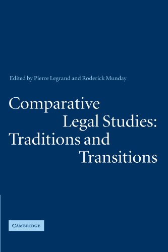Comparative Legal Studies: Traditions and Transitions Comparative Legal Studies: Traditions and Transitions