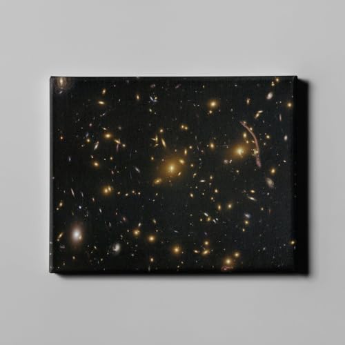 Télescope Hubble Abell 370 tableau grand format décoration murale