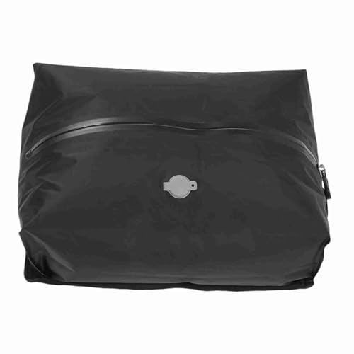 Aumotop Sac Sous Vide de Voyage 16L, Gain de Place, Réutilisable pour le Stockage à Domicile et la Randonnée en Camping (Noir)