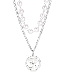 pearl chain - silver