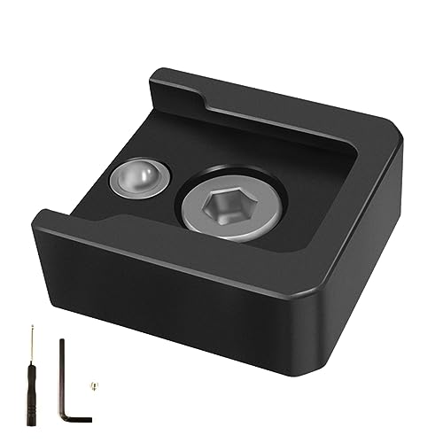 Cold Shoe Mount Adapter Base 1/4" Mounting Screw for DSLR Camera Cage Monitor