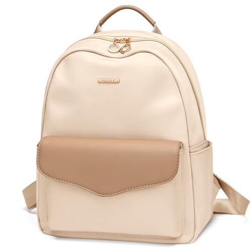 VNINE Zaino Donna, Borsa Zaino Donna Pelle PU Zainetto impermeabile