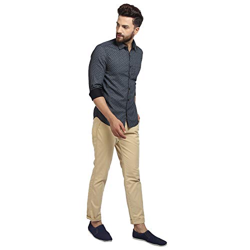 Image of Men's Cotton Printed Casual Shirt