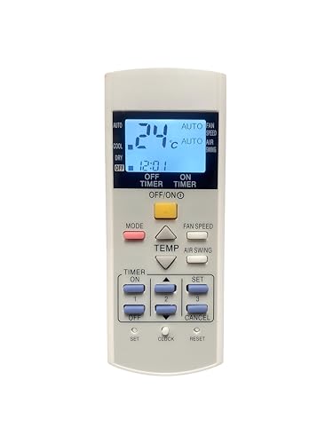 Image of Upix AC Remote No. 29 (with Backlight), Compatible /Replacement for Panasonic AC Remote Control (Exactly Same Remote Will Only Work)