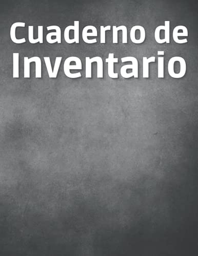 Imagen de Cuaderno de Inventario: Libro de registro de inventario para pequeñas empresas