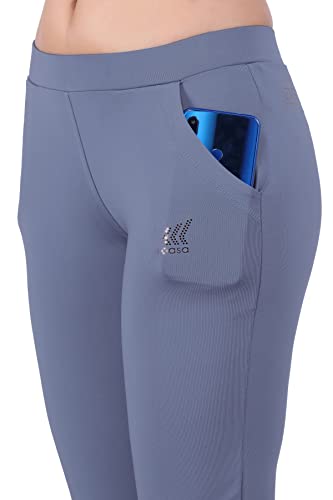 Image of Sports Women Regular Fit Activewear Track Pants | Loose Fit Workout Pant for Women | Quick-Dry | Two Pockets