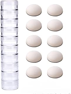OTCRAFT 10PCS Ink Blending Foams Replacement Refill Foam Storage Box for Foams Scrapbooking Painting Drawing Art Supplies Handle Ink Tools Embossing Stencils